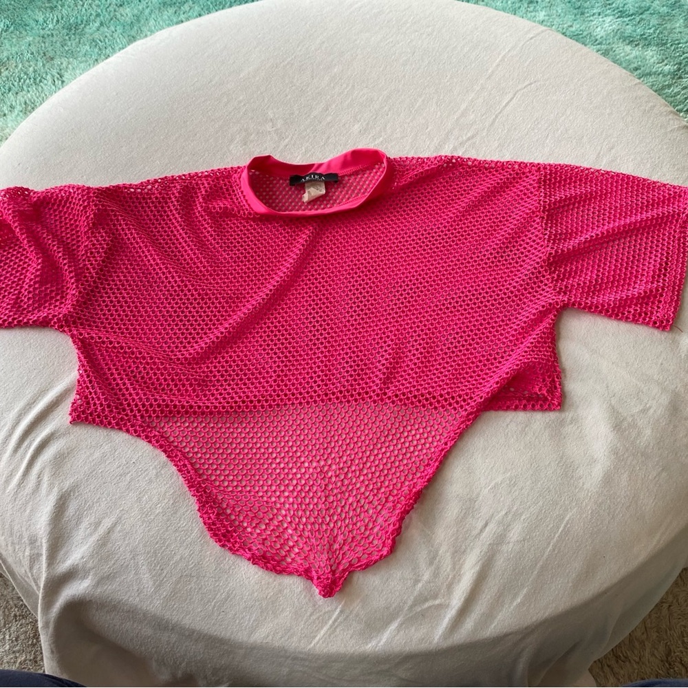 Akira Chicago crop top mesh